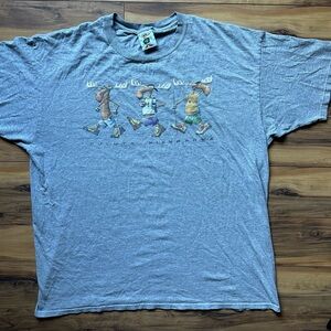 Duluth Minnesota Gray Moose Graphic T-Shirt